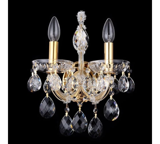 Изображение товара Бра Crystal lux Isabel AP2 Gold/Transparent