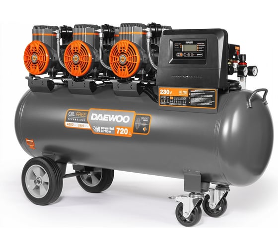 Изображение товара Безмасляный компрессор высокой производительности DAEWOO DAC 720S
