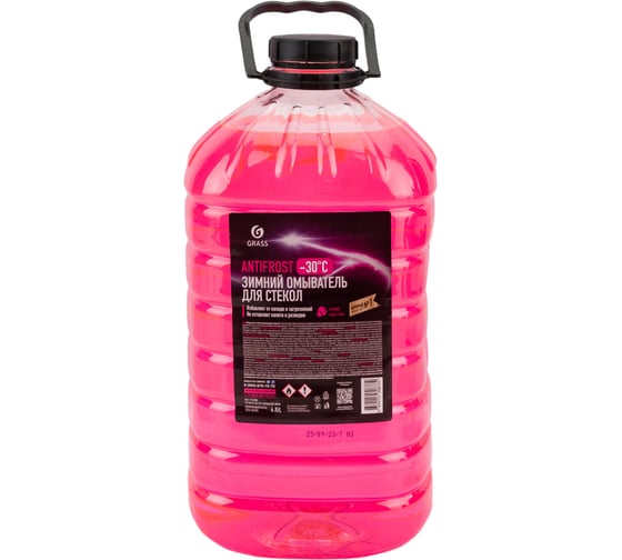 Изображение товара Стеклоомывающая жидкость Grass AntiFrost канистра 4 л 110485