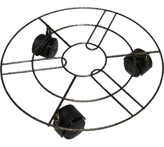 Изображение товара Подставка ООО КЗНМ Мишень с тремя кольцами, 33.5 см из D4 мм 529446