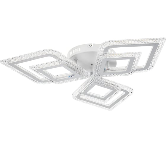 Изображение товара Потолочная люстра RITTER LED диммер LOSANGA, с ДУ, 3 режима, O715x85, 108Вт, 33м, белый, , 52929 7