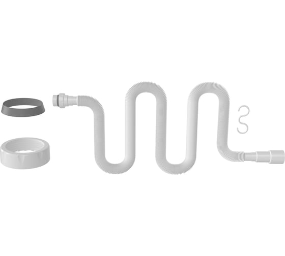 Изображение товара Гибкая труба с гайкой Nova 1 1/2" 1300мм, выход ø40/50мм с конусной прокладкой 1345