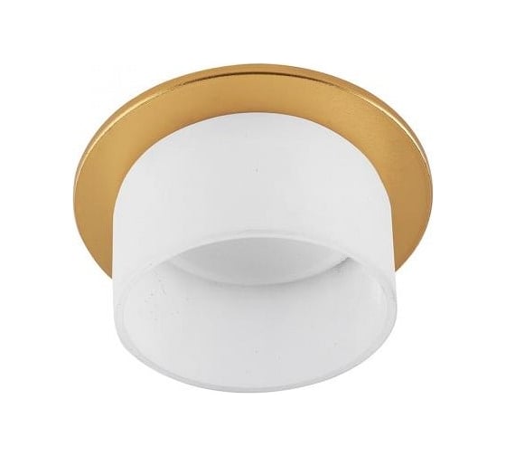 Изображение товара Встраиваемый светильник General Lighting Systems без подсветки GX53, 119х54мм, цилиндр, золото, IP20 GCL-GX53-H18 661304