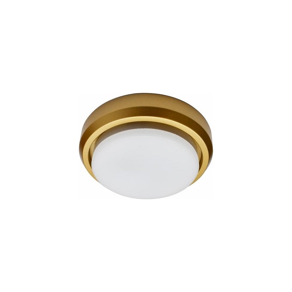 Изображение товара Накладной светильник General Lighting Systems пластиковый GX53, 95х16мм, золотой, IP20 GCL-GX53-H18-P-G 661236