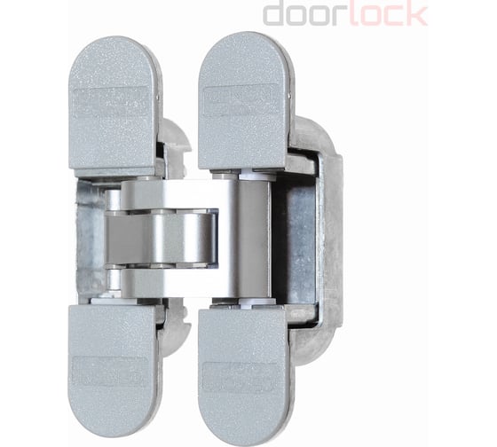 Изображение товара Скрытая петля Cemom Moatti cemom estetic w 978/a 3d матовый хром, регулируемая, вес полотна 60кг, 23x95мм 51536