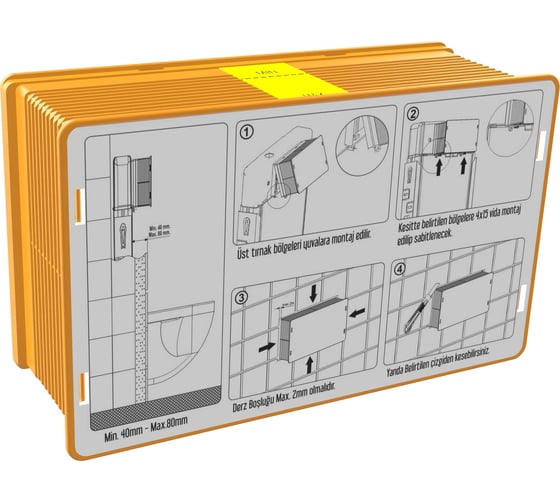 Изображение товара Монтажный короб для инсталляции Nova 7405