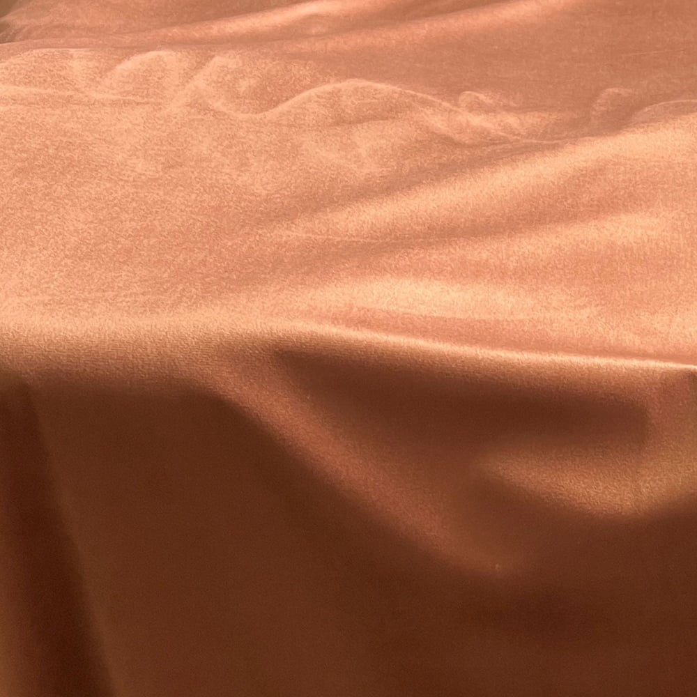 Вельвет PSV Soft коричневый, 1 метр 136214