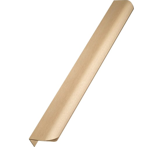 Изображение товара Мебельная ручка GTV алюминиевая, 256/290 мм, светлое брашированное золото UA-HEXA-256-22