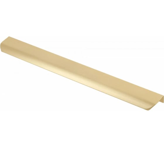 Изображение товара Мебельная ручка GTV алюминиевая, 320/360 мм, светлое брашированное золото UA-HEXA-320-22
