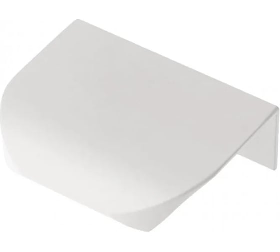 Изображение товара Мебельная ручка GTV алюминиевая, 32/50 мм, белый матовый UA-HEXA-32-10M