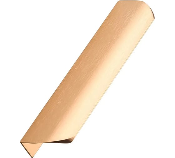 Изображение товара Мебельная ручка GTV алюминиевая, 96/150 мм, брашированное золото UA-HEXA-96-18