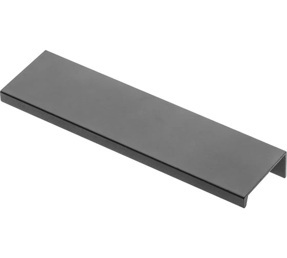 Изображение товара Мебельная ручка GTV алюминиевая, 96/150 мм, черный матовый UA-HEXI96-20M