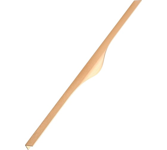 Изображение товара Мебельная ручка GTV алюминиевая, брашированное золото UA-PICADO-224-496-18