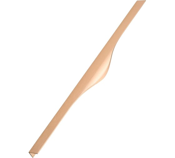 Изображение товара Мебельная ручка GTV алюминиевая, брашированное золото UA-PICADO-256-296-18