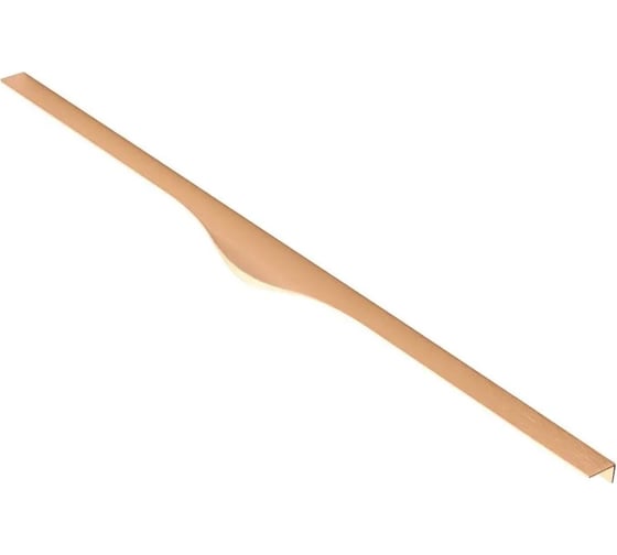 Изображение товара Мебельная ручка GTV алюминиевая, брашированное золото UA-PICADO-256-596-18