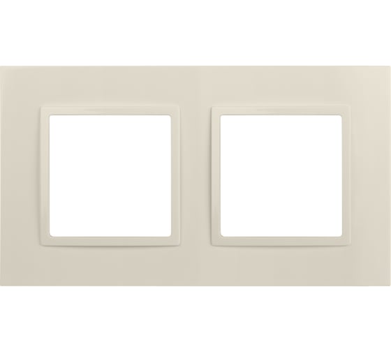 Изображение товара Рамка для розеток и выключателей ЭРА Elegance 14501202 Classic, на 2 поста, слоновая кость Б0060577