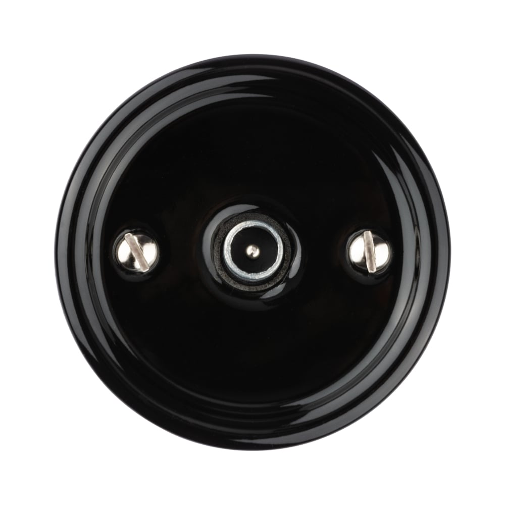 Изображение товара Оконечная TV розетка TDM ELECTRIC черная Болонь SQ1820-0253