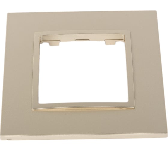 Изображение товара Рамка для розеток и выключателей ЭРА Elegance 14501104 Classic, на 1 пост, шампань Б0060574