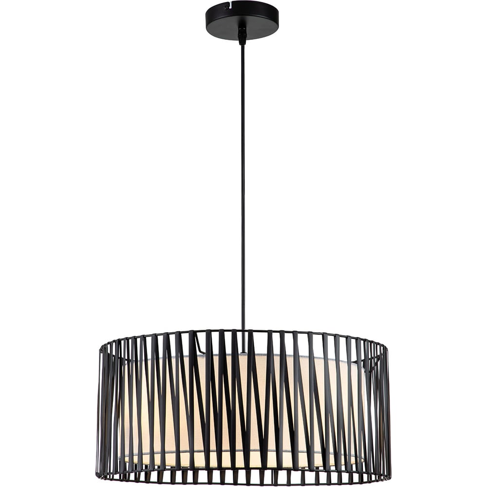 Изображение товара Подвесной светильник ESCADA E27х60W черный серебро современный дизайнерский