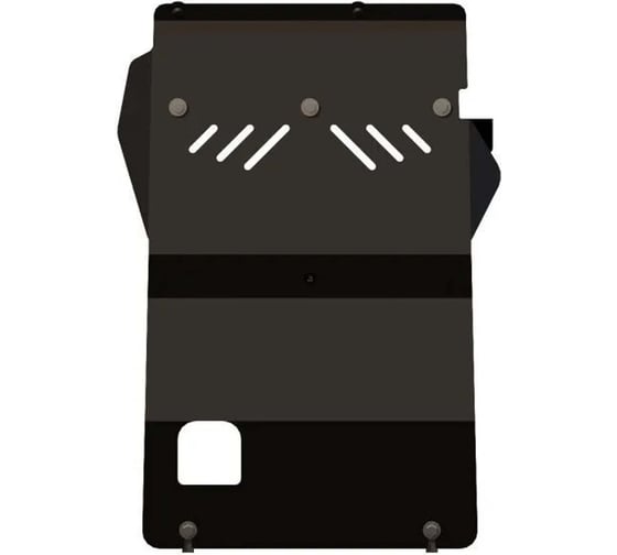 Изображение товара Защита картера sheriff для FORD Ranger 2007-2011 2.5TD/ MAZDA Pickup BT-50 2006-2011 2.5 TD, универсальная штамповка, сталь 2.5 мм, с крепежом 1165 V2