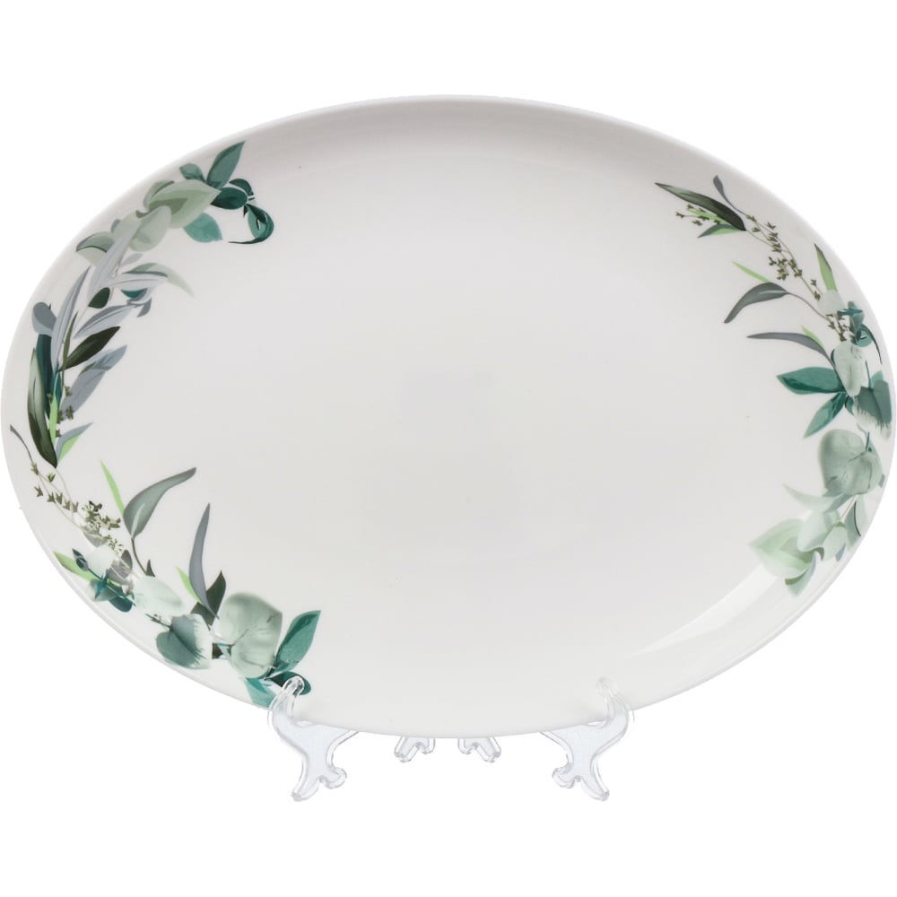 Изображение товара Блюдо DANIKS стеклокерамика, овал, 30.2 см, эвкалипт, lhyp-120 448970