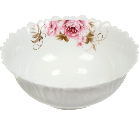 Изображение товара Салатник DANIKS стеклокерамика, круглый, 18 см, 0.75 л, анжелика, by13ltw70 393235