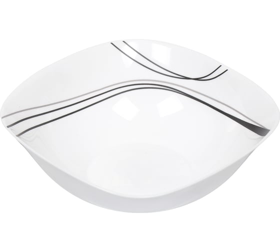 Изображение товара Салатник DANIKS стеклокерамика, квадратный, 23 см, 1.2 л, tokyo, ffw-90-k1306-2/nfw90t 303115