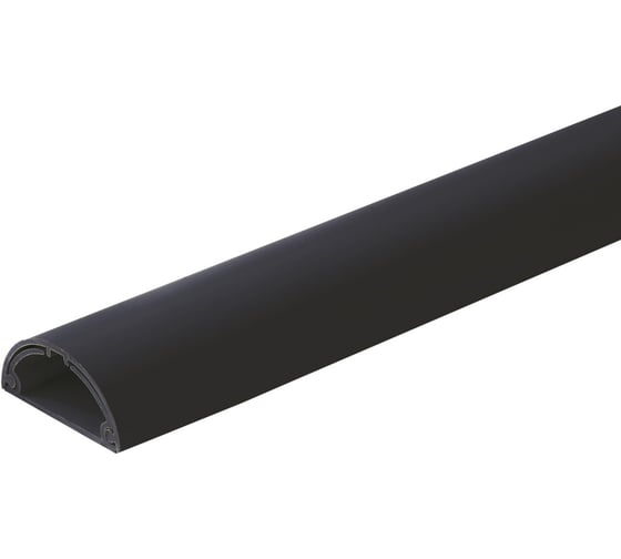 Изображение товара Кабель-канал Systeme Electric multiset 30x13x2000 мм, арочной формы, пвх, антрацит IMT30130BK