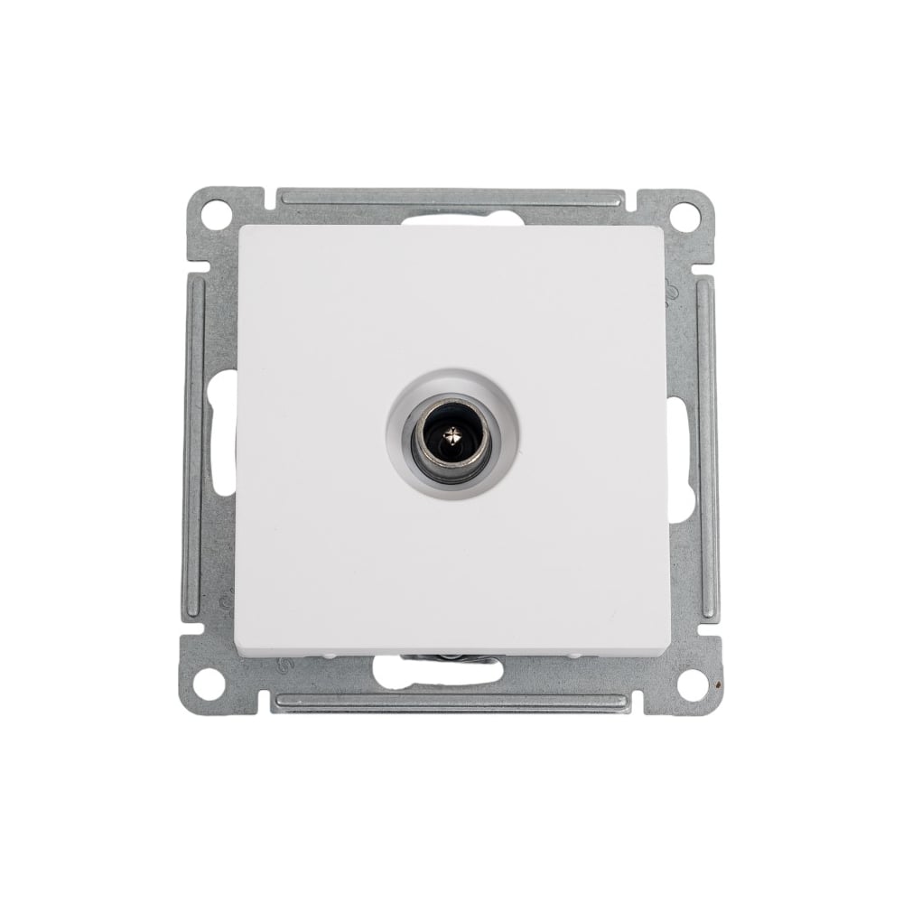 Изображение товара Механизм проходной TV розетки Systeme Electric Atlasdesign лотос 4db