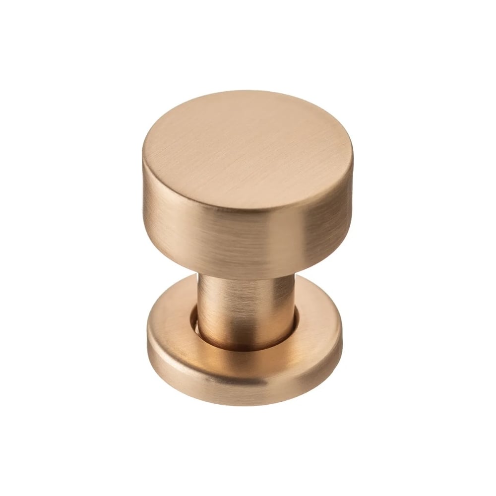 Изображение товара Ручка GTV RING брашированное золото, диаметр 25.8 мм, современный стиль