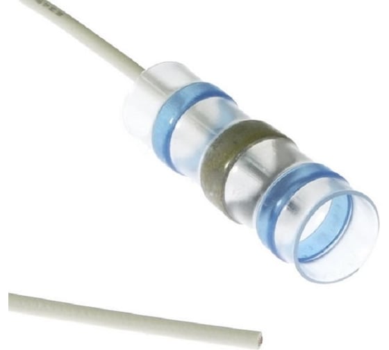 Изображение товара Соединительная втулка для проводов Pro Legend с термоусадкой, 8,7 мм, IP 67, с припоем, синяя маркировка PL3872