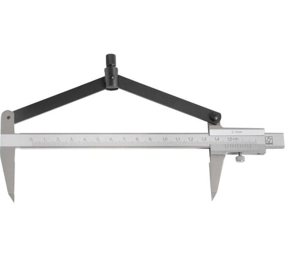 Изображение товара Разметочный штангенциркуль ТОЧИНТЕХ ШЦР-150-0.1 циркульный шц00019