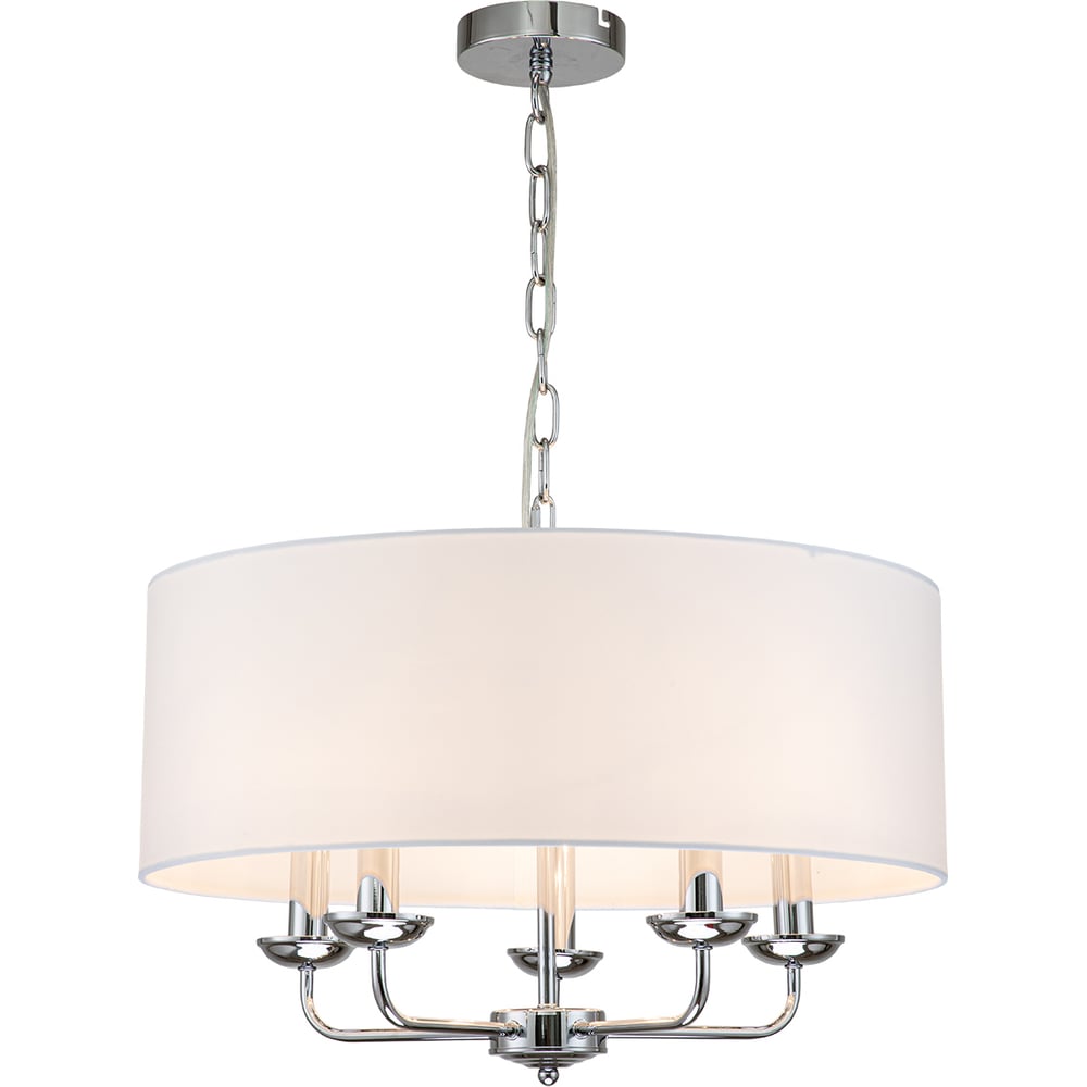 Подвесной светильник ESCADA E14*40W Chrome 10175/5PL