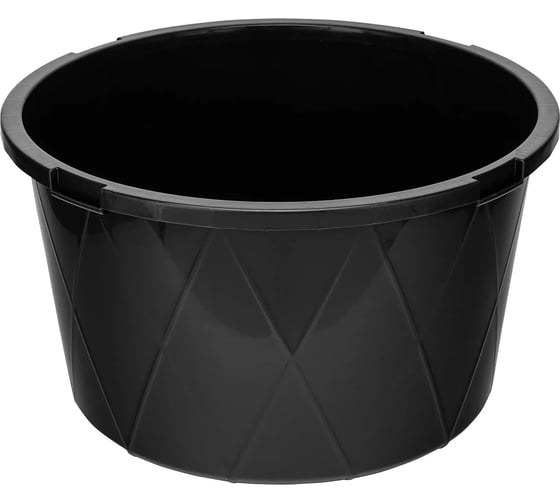 Изображение товара Строительный таз MATRIX круглый, универсальный, 120 л, ударопрочный, с ребрами жесткости 81473