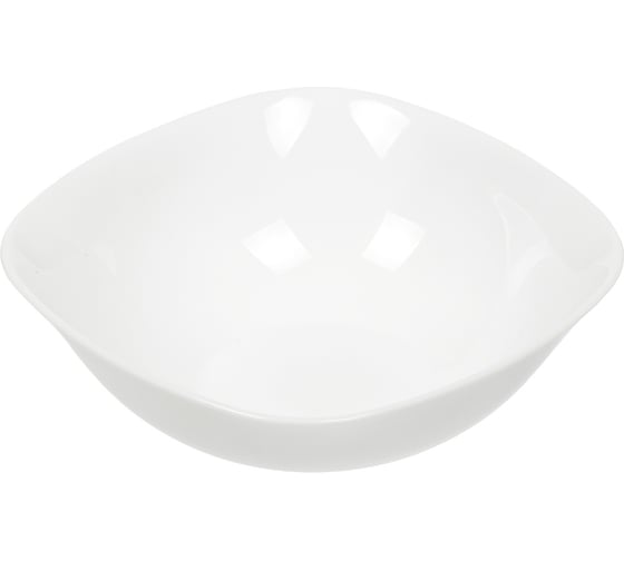 Изображение товара Салатник DANIKS стеклокерамика, квадратный, 14 см, 0.4 л, белый квадро, ffw-65/nfpw65t 291895