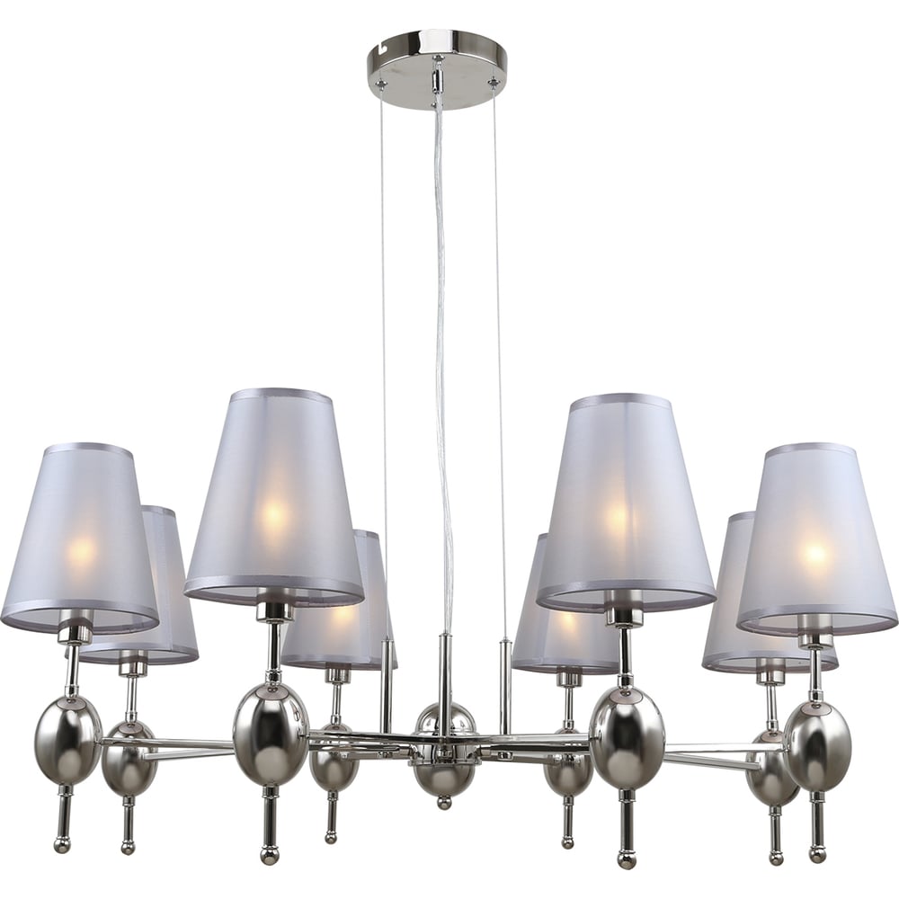 Подвесной светильник ESCADA E14*40W Nickel 2106/8S