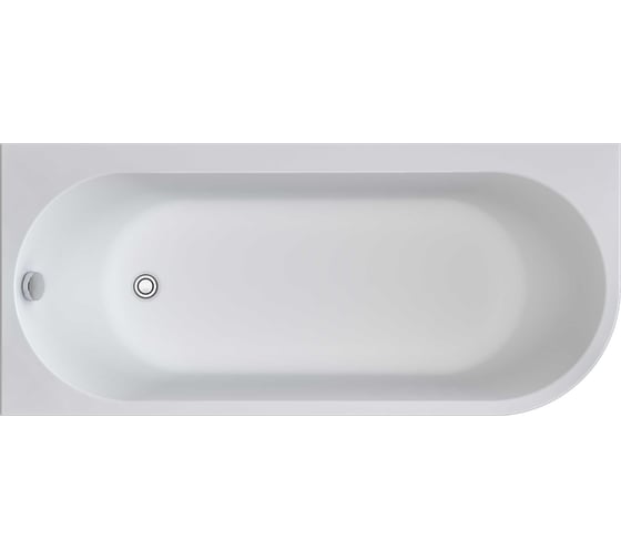 Изображение товара Ванна Marka One alisa mg 170x75 асимметричная левая белая 01али1775л