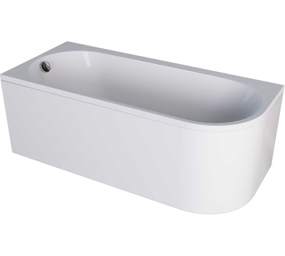 Изображение товара Ванна Marka One alisa mg 170x75 асимметричная левая белая 01али1775л
