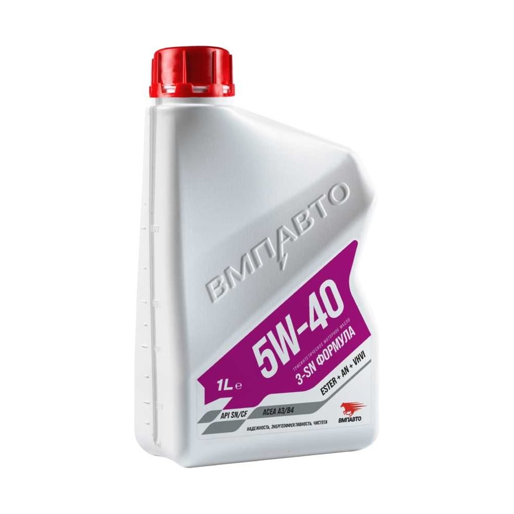 Моторное масло ВМПАВТО масло моторное синтетическое 5w40 rosneft magnum ultratec 4 л 40815442