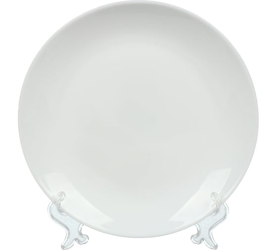 Изображение товара Тарелка DANIKS десертная, стеклокерамика, 19 см, круглая, бэль, lqp-75 448935