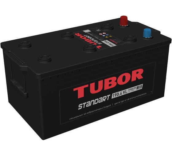 Изображение товара Аккумулятор TUBOR STANDART 6СТ-190.4 VL 4607008888942