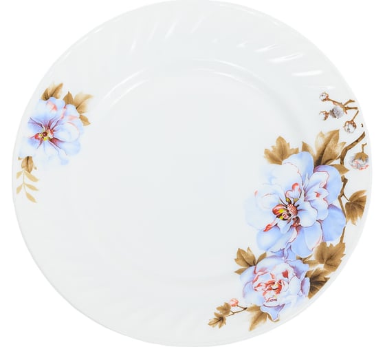 Изображение товара Тарелка DANIKS десертная, стеклокерамика, 20 см, круглая, орлеан, by23hp80 341409