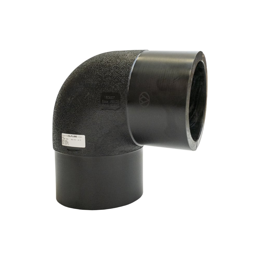 Изображение товара Литой отвод OLFUSE 90 градусов PN16 SDR11 PE100 160 мм