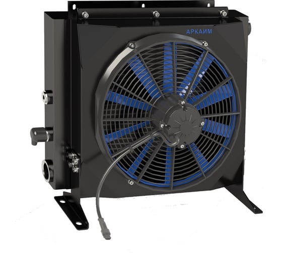 Изображение товара Гидравлический маслоохладитель АРКАИМ МО4К, 12 Вольт, 160 л/мин, с аварийным клапаном МО4.К.12.А.60