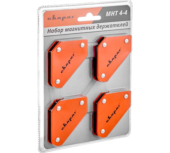 Изображение товара Набор магнитных держателей 4 шт МНТ 4/4 QJ6010 Сварог 95916