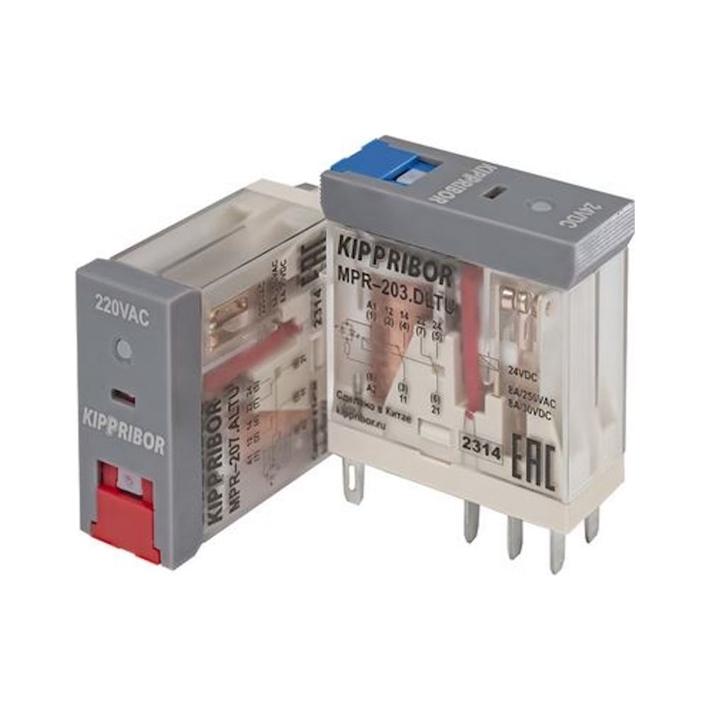 Изображение товара Промежуточное реле KIPPRIBOR Mpr-207.altu mpr 8А 220В