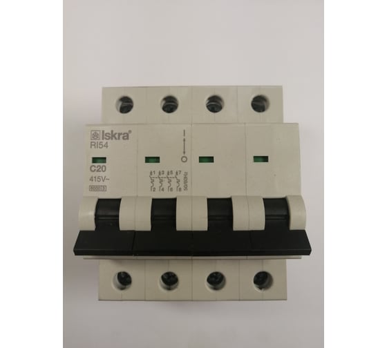 Изображение товара Автомат модульный iskra RI54-C20 УТ-00023881