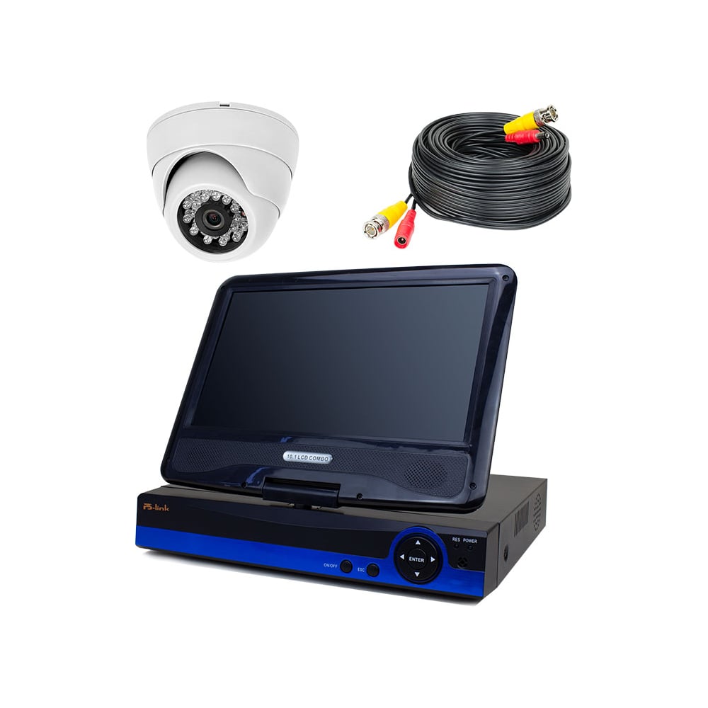 Комплект видеонаблюдения PS-link кронштейн для камер видеонаблюдения dahua