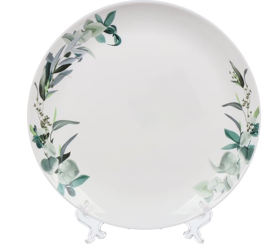 Изображение товара Тарелка DANIKS обеденная, стеклокерамика, 24 см, круглая, эвкалипт, lhp 95 448966