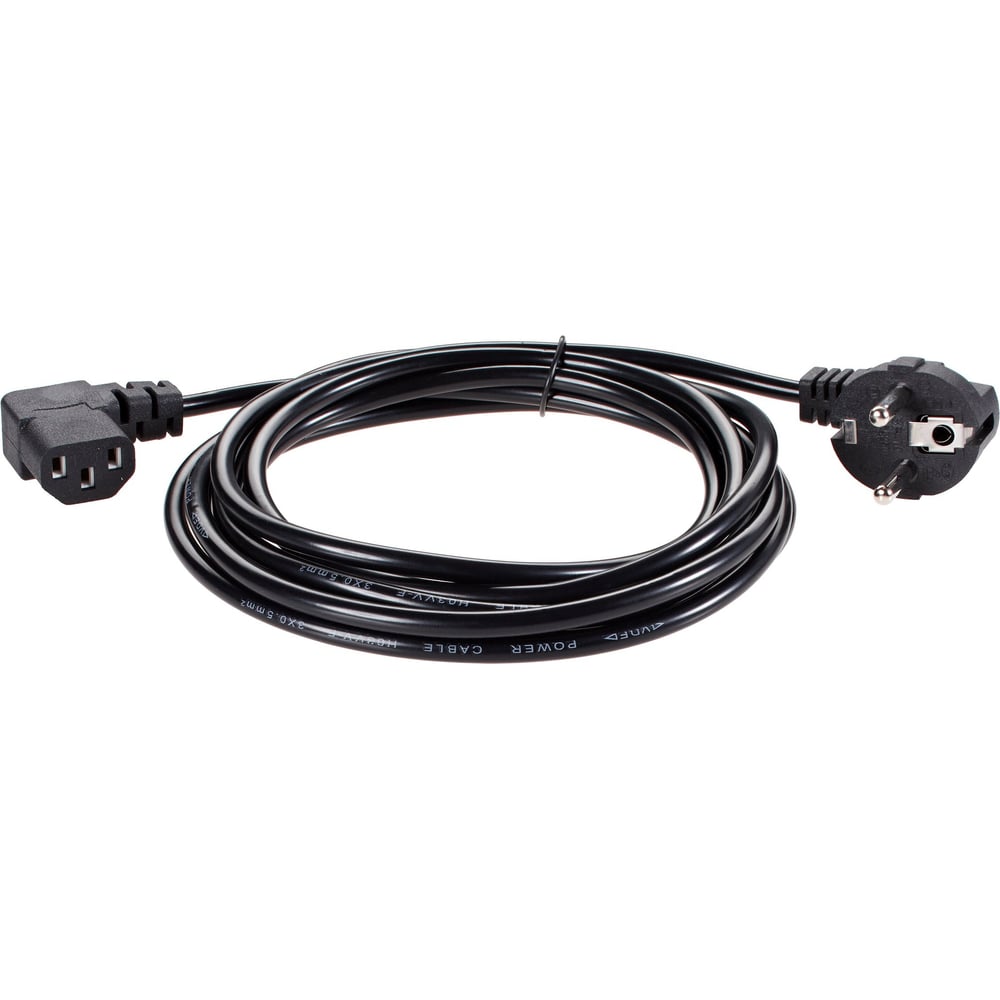 Изображение товара Кабель питания AOpen/Qust c13 угловой 3м ACE021R-3M